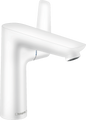 Hansgrohe Talis E Waschtischmischer 150 mit Zugstangen-Ablaufgarnitur (mattweiß)
