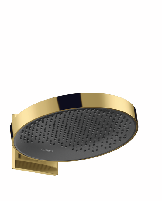 Hansgrohe Rainfinity Kopfbrause 360 1jet mit Wandanschluss (polished gold optic)