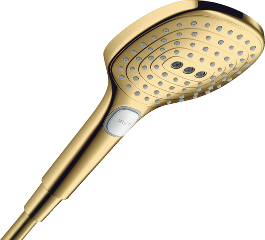 Hansgrohe Raindance Select E 120 3jet Handbrause (polished gold optic)