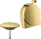 Hansgrohe Exafill S Ein-, Ab- und Überlaufgarnitur, Fertigset (polished gold optic)