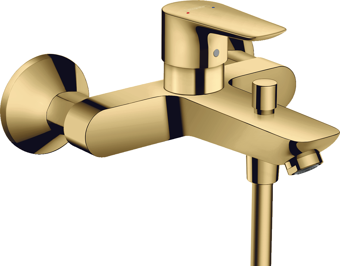 Hansgrohe Talis E Wannenmischer Aufputz (polished gold optic)