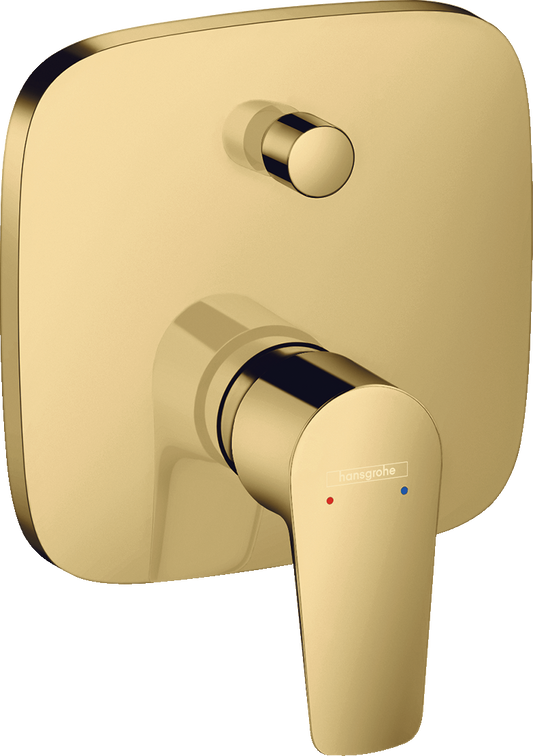 Hansgrohe Talis E Wannenmischer Unterputz, Fertigset (polished gold optic)