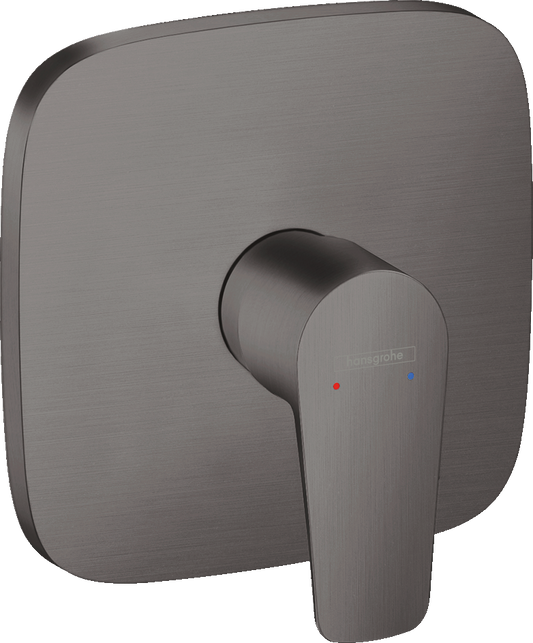 Hansgrohe Talis E Brausenmischer Unterputz, Fertigset für 1 Verbraucher (brushed black chrome)