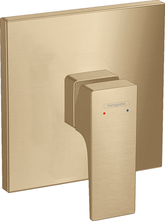 Hansgrohe Metropol Brausenmischer Unterputz, Fertigset für 1 Verbraucher (brushed bronze)
