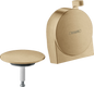 Hansgrohe Exafill S Ein-, Ab- und Überlaufgarnitur, Fertigset (brushed bronze)