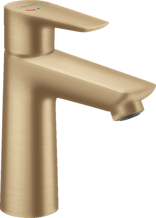 Hansgrohe Talis E Waschtischmischer 110 CoolStart ohne Ablaufgarnitur (brushed bronze)