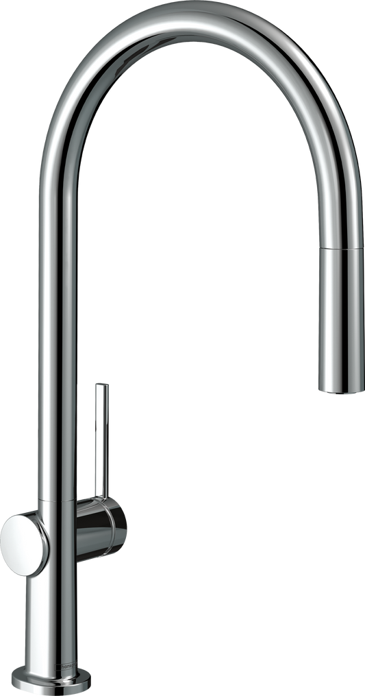 Hansgrohe Talis M54 Spültischmischer 210 mit Ausziehauslauf 1jet und sBox (chrom)