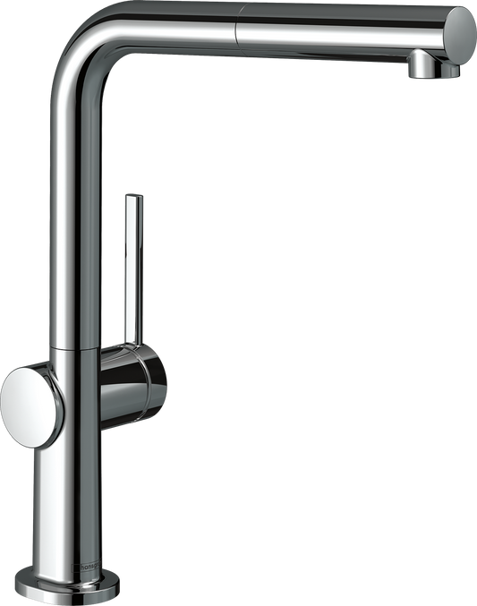 Hansgrohe Talis M54 Spültischmischer 270 mit Ausziehauslauf 1jet und sBox (chrom)