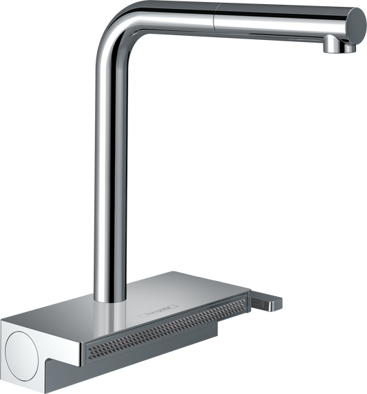 Hansgrohe Aquno Select M81 Spültischmischer 250 mit Ausziehauslauf 2jet (chrom)