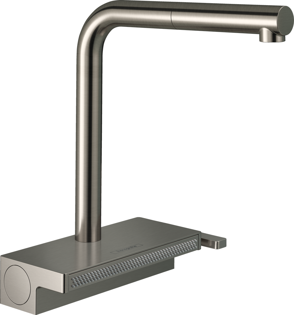 Hansgrohe Aquno Select M81 Spültischmischer 250 mit Ausziehauslauf 2jet (Edelstahl Optik)