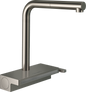 Hansgrohe Aquno Select M81 Spültischmischer 250 mit Ausziehauslauf 2jet und sBox (Edelstahl Optik)