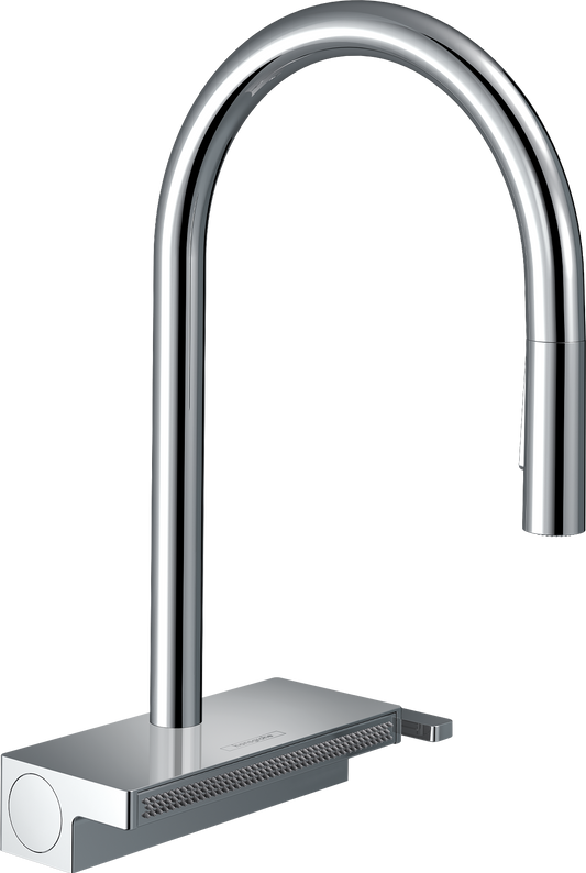 Hansgrohe Aquno Select M81 Spültischmischer 170 mit Ausziehbrause 3jet und sBox (chrom)