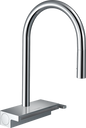Hansgrohe Aquno Select M81 Spültischmischer 170 mit Ausziehbrause 3jet und sBox (chrom)