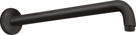 Hansgrohe Brausearm DN15, 389 mm, 90 Grad (mattschwarz)