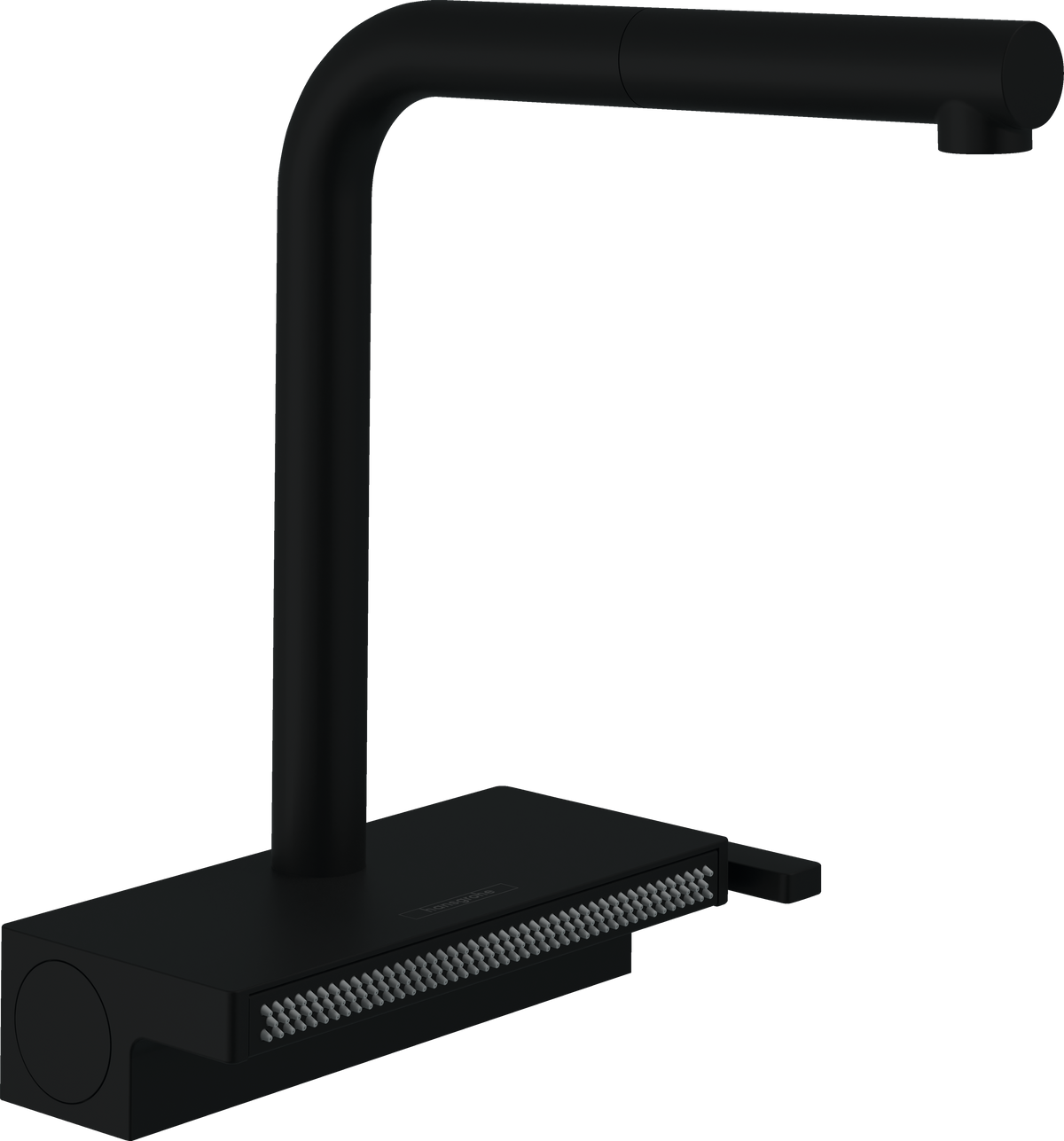 Hansgrohe Aquno Select M81 Spültischmischer 250 mit Ausziehauslauf 2jet (mattschwarz)
