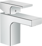 Hansgrohe Vernis Shape Waschtischmischer 70 mit Zugstangen-Ablaufgarnitur aus Metall (chrom)