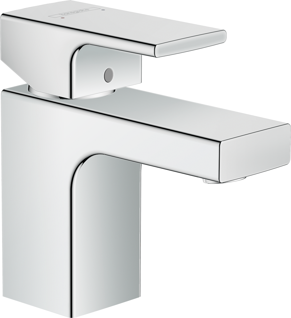 hansgrohe Vernis Shape Waschtischmischer 70 mit Zugstangen-Ablaufgarnitur (chrom)