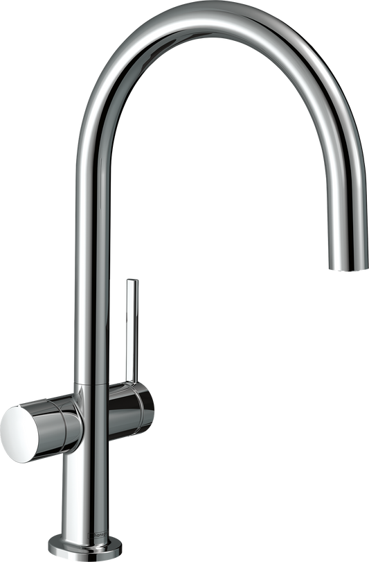 Hansgrohe Talis M54 Spültischmischer 220 1jet mit Geräteabsperrventil (chrom)