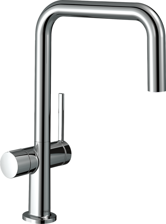 Hansgrohe Talis M54 Spültischmischer U 220 1jet mit Geräteabsperrventil (chrom)