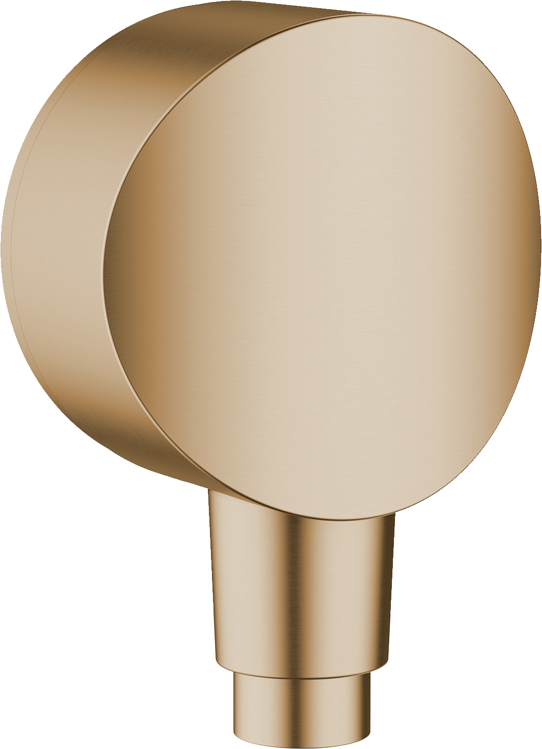 hansgrohe Fixfit S Schlauchanschluss DN15 mit Rückflussverhinderer (Brushed Bronze)