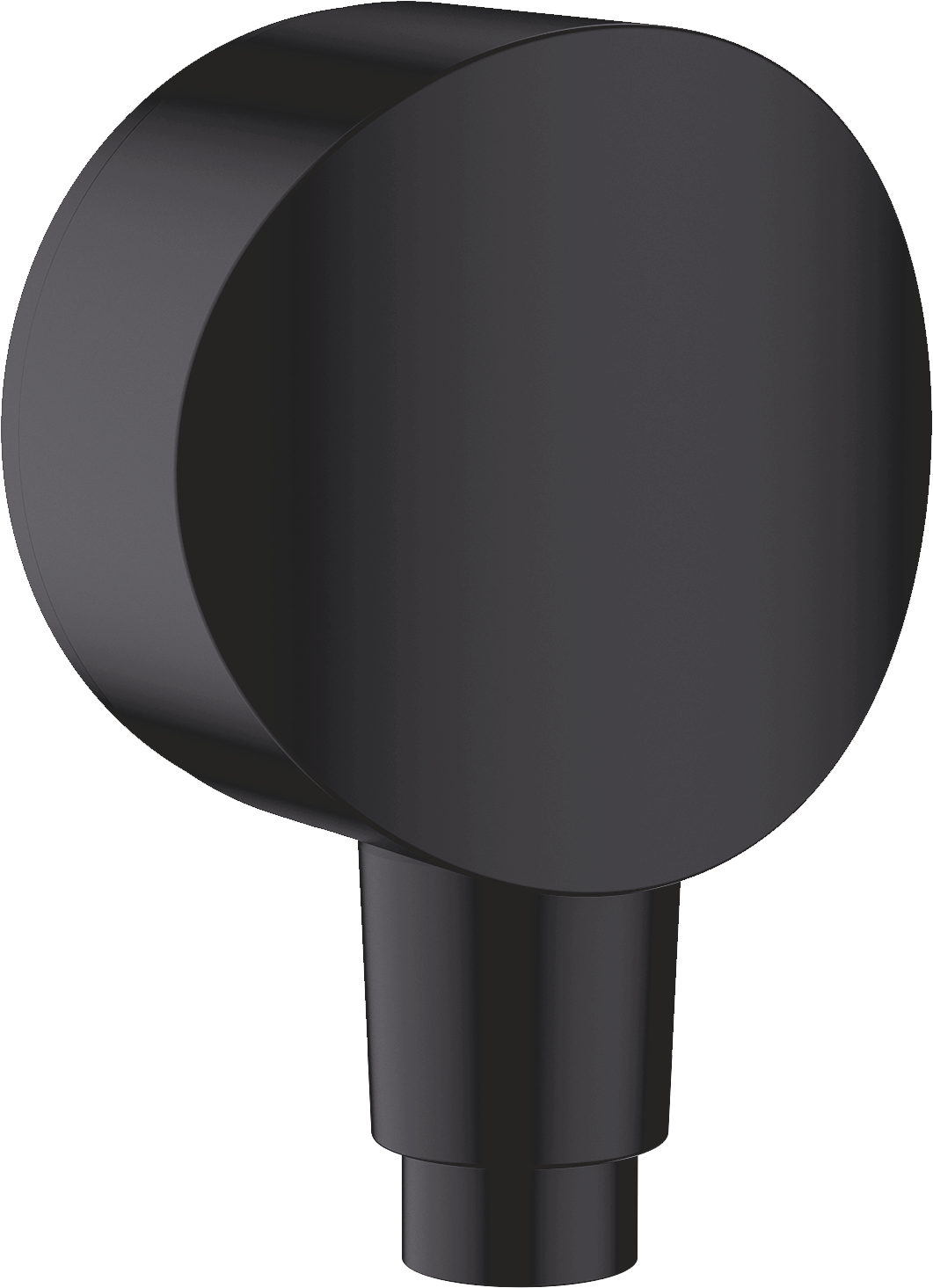 hansgrohe Fixfit S Schlauchanschluss DN 15 mit Rückflussverhinderer (mattschwarz)