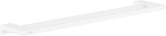 Hansgrohe AddStoris Doppel-Badetuchhalter 648 mm (mattweiß)