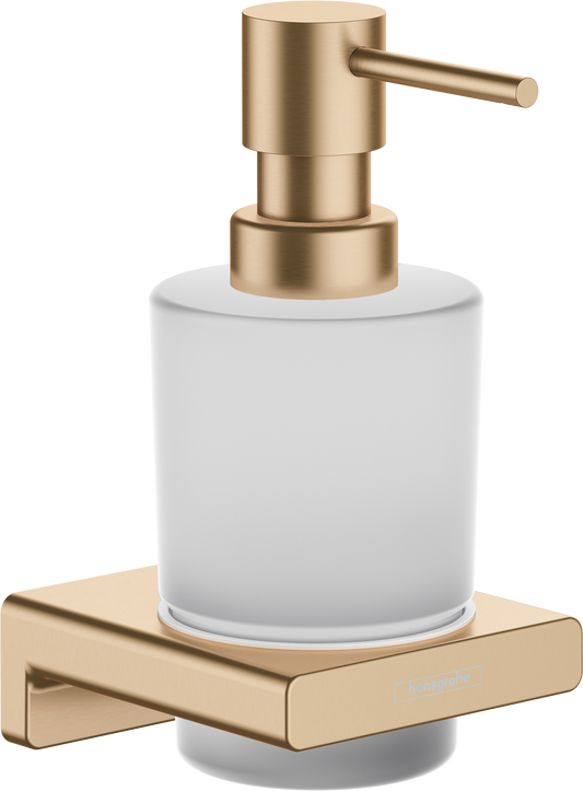 hansgrohe AddStoris Lotionspender, Dosiermenge 2 ml (Brushed Bronze)