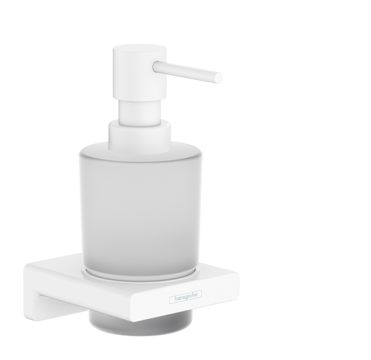 hansgrohe AddStoris Lotionspender, Dosiermenge 2 ml (mattweiß)