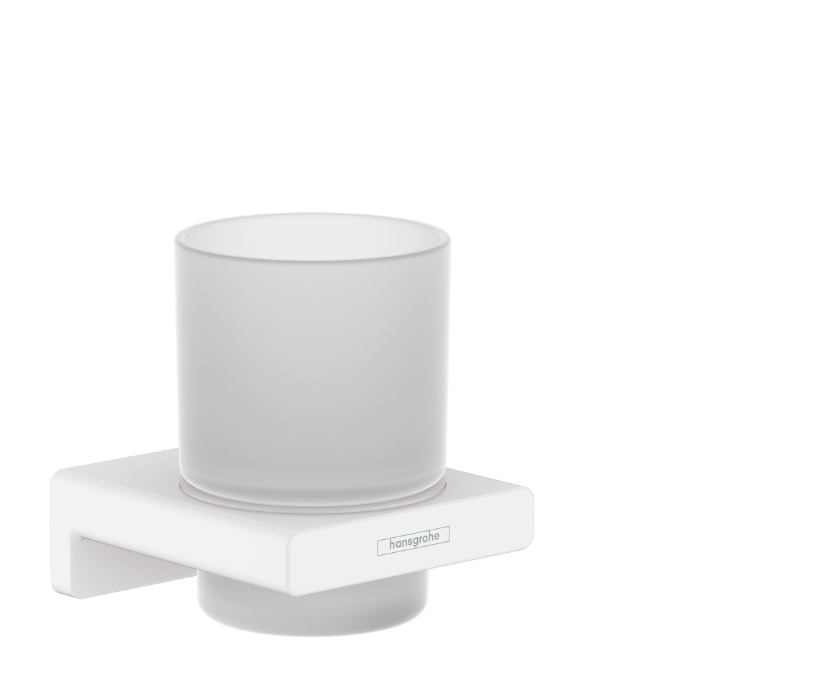 hansgrohe AddStoris Zahnputzbecher (mattweiß)