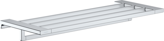 Hansgrohe AddStoris Handtuchablage mit Handtuchhalter, 648 mm (chrom)