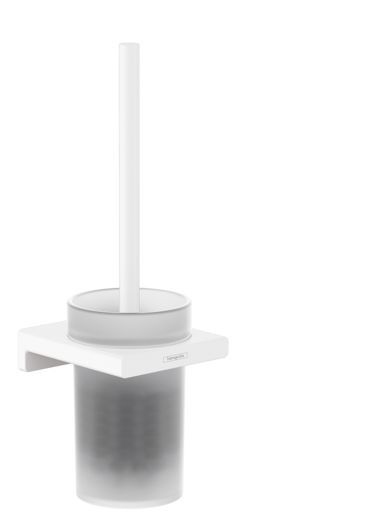 hansgrohe AddStoris WC-Bürstenhalter, Wandmontage (mattweiß)