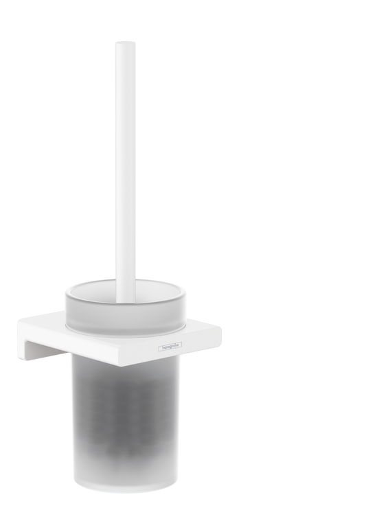 hansgrohe AddStoris WC-Bürstenhalter, Wandmontage (mattweiß)