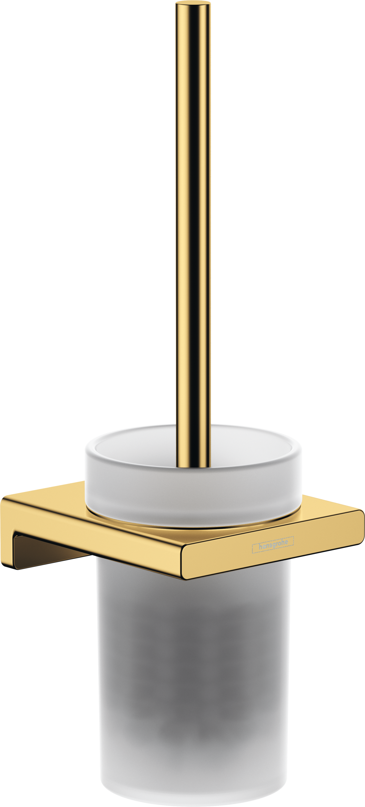 hansgrohe AddStoris WC-Bürstenhalter, Wandmontage (Polished Gold Optic)