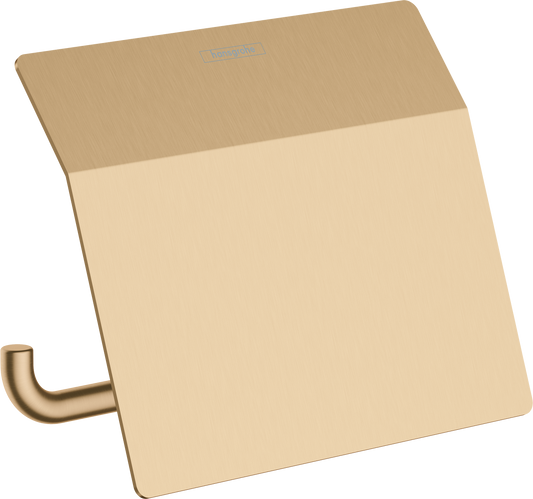 Hansgrohe AddStoris Papierrollenhalter mit Deckel (Brushed Bronze)