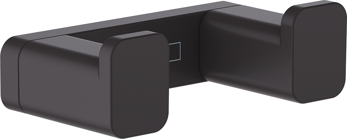 hansgrohe AddStoris Doppelhaken (mattschwarz)