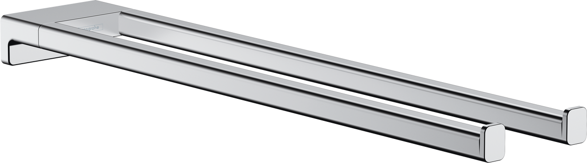 hansgrohe AddStoris Handtuchhalter zweiarmig, 445 mm (chrom)