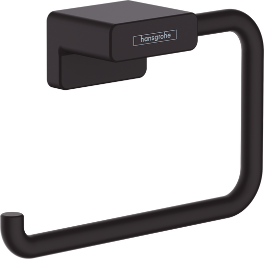 hansgrohe AddStoris Papierrollenhalter ohne Deckel (mattschwarz)