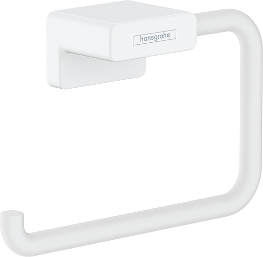 hansgrohe AddStoris Papierrollenhalter ohne Deckel (mattweiß)