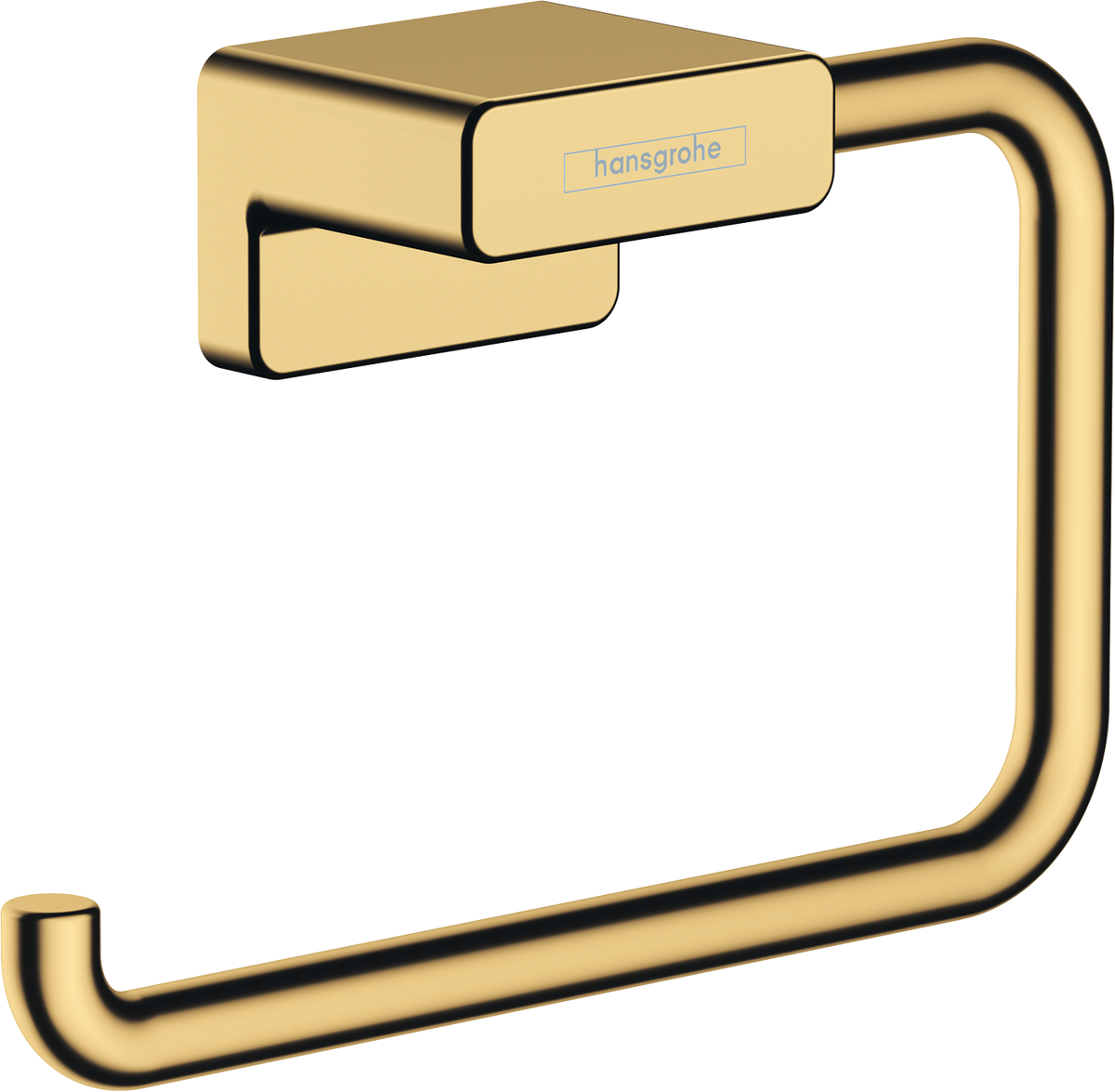 hansgrohe AddStoris Papierrollenhalter ohne Deckel (Polished Gold Optic)