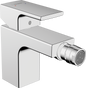Hansgrohe Vernis Shape Bidetmischer mit Zugstangen-Ablaufgarnitur (chrom)