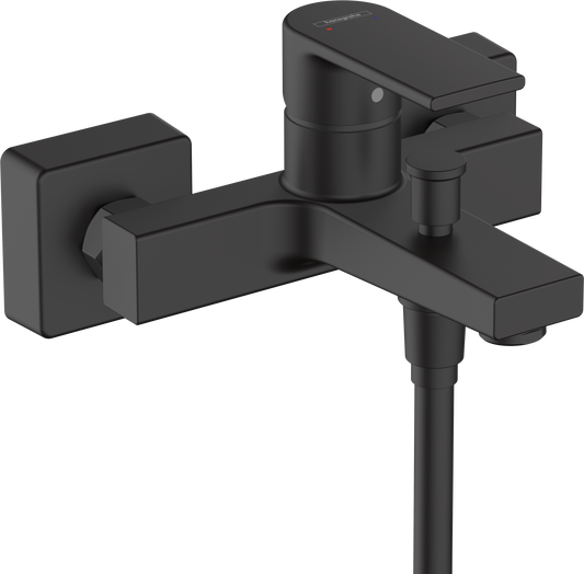 Hansgrohe Vernis Shape Wannenmischer Aufputz (mattschwarz)