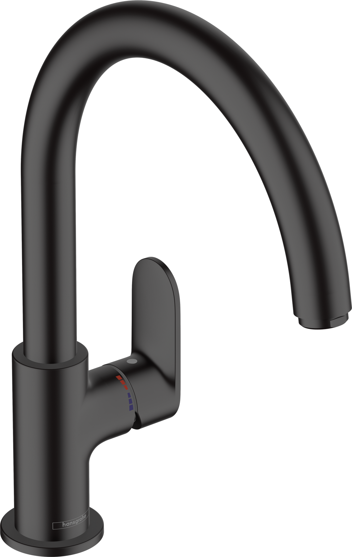 Hansgrohe Vernis Blend M35 Spültischmischer 210 1jet (mattschwarz)
