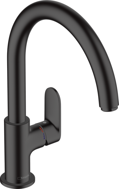 Hansgrohe Vernis Blend M35 Spültischmischer 210 1jet (mattschwarz)