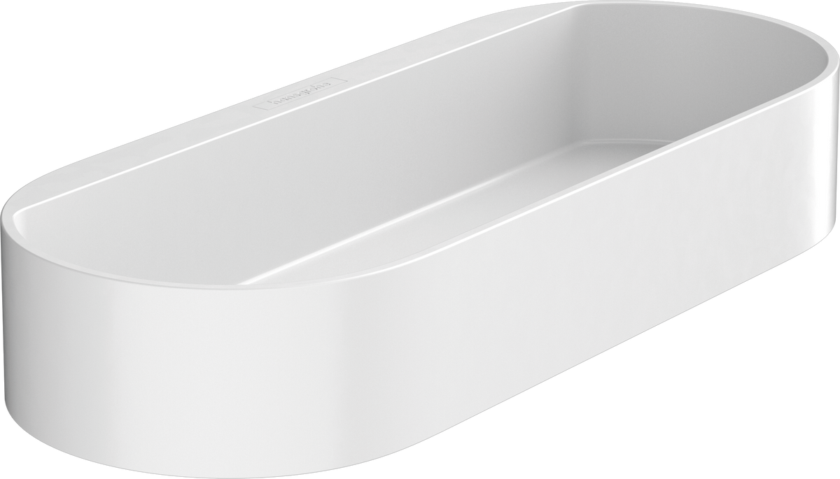 hansgrohe WallStoris Ablagekorb (mattweiß)