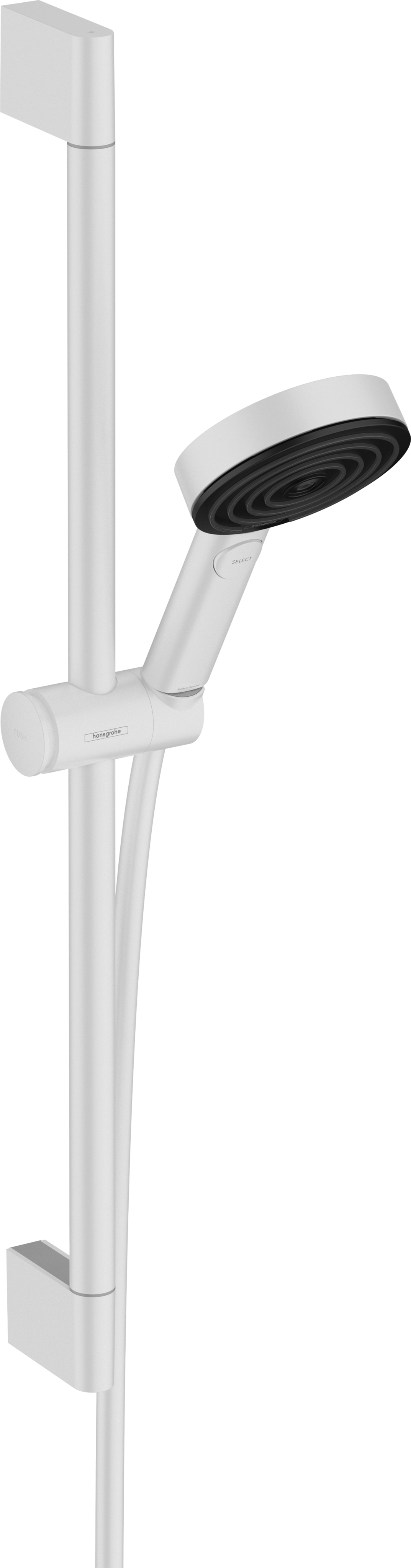 Hansgrohe Pulsify Select S Brauseset 105 3jet Relaxation mit Brausestange 65 cm (mattweiß)