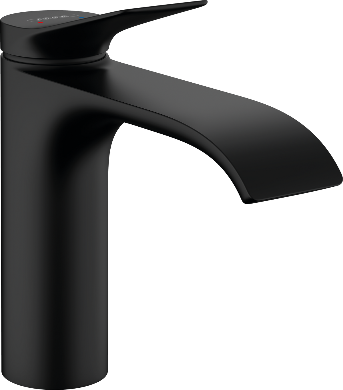 Hansgrohe Vivenis Waschtischmischer 110 ohne Ablaufgarnitur (mattschwarz)