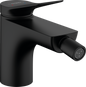 Hansgrohe Vivenis Bidetmischer mit Zugstangen-Ablaufgarnitur (mattschwarz)