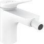 Hansgrohe Vivenis Bidetmischer mit Zugstangen-Ablaufgarnitur (mattweiß)