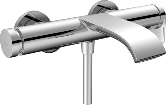 Hansgrohe Vivenis Wannenmischer Aufputz, Ausladung 216 mm (chrom)