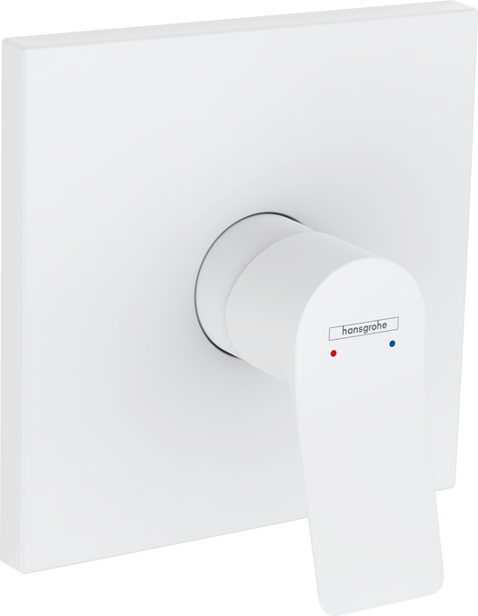 Hansgrohe Vivenis Brausenmischer Unterputz, Fertigset (mattweiß)